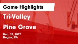 Tri-Valley  vs Pine Grove  Game Highlights - Dec. 10, 2019