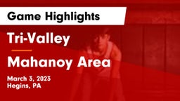 Tri-Valley  vs Mahanoy Area  Game Highlights - March 3, 2023
