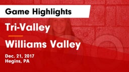 Tri-Valley  vs Williams Valley  Game Highlights - Dec. 21, 2017