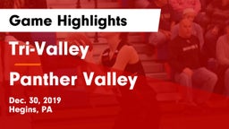 Tri-Valley  vs Panther Valley Game Highlights - Dec. 30, 2019