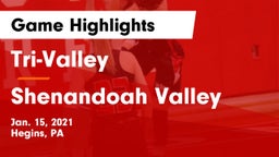 Tri-Valley  vs Shenandoah Valley  Game Highlights - Jan. 15, 2021