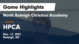 North Raleigh Christian Academy  vs HPCA Game Highlights - Dec. 17, 2021