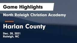 North Raleigh Christian Academy  vs Harlan County Game Highlights - Dec. 28, 2021