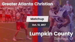 Matchup: Greater Atlanta vs. Lumpkin County  2017