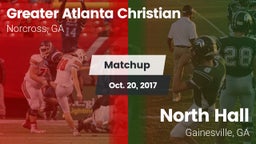 Matchup: Greater Atlanta vs. North Hall  2017