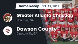 Recap: Greater Atlanta Christian  vs. Dawson County  2019