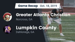 Recap: Greater Atlanta Christian  vs. Lumpkin County  2019