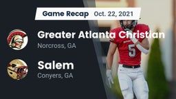 Recap: Greater Atlanta Christian  vs. Salem  2021
