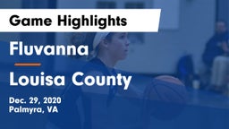 Fluvanna  vs Louisa County  Game Highlights - Dec. 29, 2020