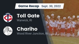 Recap: Toll Gate  vs. Chariho  2022