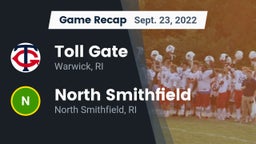 Recap: Toll Gate  vs. North Smithfield  2022