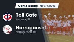 Recap: Toll Gate  vs. Narragansett  2023