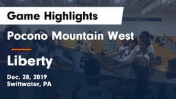 Pocono Mountain West  vs Liberty  Game Highlights - Dec. 28, 2019