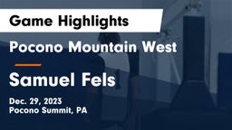 Pocono Mountain West  vs Samuel Fels  Game Highlights - Dec. 29, 2023
