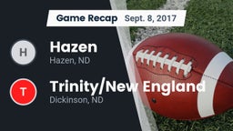 Recap: Hazen  vs. Trinity/New England  2017