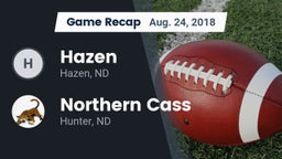 Recap: Hazen  vs. Northern Cass  2018