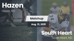 Matchup: Hazen  vs. South Heart  2018