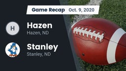 Recap: Hazen  vs. Stanley  2020