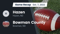 Recap: Hazen  vs. Bowman County  2022