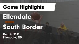 Ellendale  vs South Border Game Highlights - Dec. 6, 2019