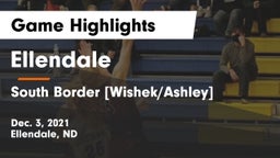 Ellendale  vs South Border [Wishek/Ashley]  Game Highlights - Dec. 3, 2021