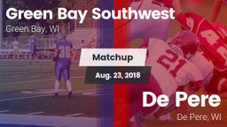 Matchup: Green Bay Southwest vs. De Pere  2018