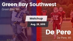 Matchup: Green Bay Southwest vs. De Pere  2019