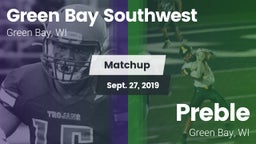 Matchup: Green Bay Southwest vs. Preble  2019