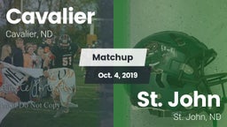Matchup: Cavalier  vs. St. John  2019
