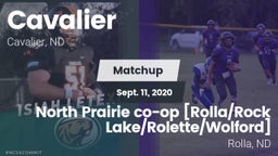 Matchup: Cavalier  vs. North Prairie co-op [Rolla/Rock Lake/Rolette/Wolford]  2020