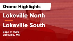Lakeville North  vs Lakeville South Game Highlights - Sept. 2, 2020