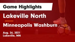 Lakeville North  vs Minneapolis Washburn  Game Highlights - Aug. 26, 2021
