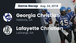 Recap: Georgia Christian  vs. Lafayette Christian  2018