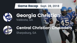 Recap: Georgia Christian  vs. Central Christian Crusaders 2018