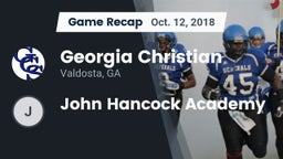 Recap: Georgia Christian  vs. John Hancock Academy 2018