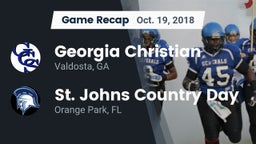 Recap: Georgia Christian  vs. St. Johns Country Day 2018