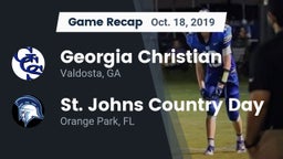 Recap: Georgia Christian  vs. St. Johns Country Day 2019