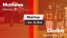 Matchup: Mathews vs. Chalker  2015