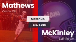 Matchup: Mathews vs. McKinley  2016