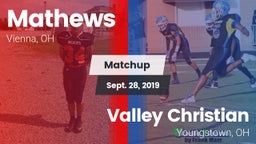 Matchup: Mathews vs. Valley Christian  2019