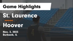 St. Laurence  vs Hoover  Game Highlights - Nov. 3, 2023