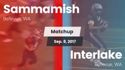 Matchup: Sammamish High vs. Interlake  2017