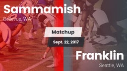Matchup: Sammamish High vs. Franklin  2017