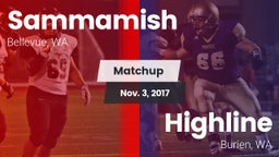 Matchup: Sammamish High vs. Highline  2017