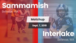 Matchup: Sammamish High vs. Interlake  2018