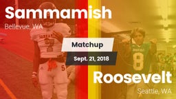 Matchup: Sammamish High vs. Roosevelt  2018