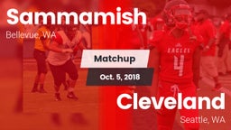 Matchup: Sammamish High vs. Cleveland  2018