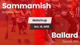 Matchup: Sammamish High vs. Ballard  2018