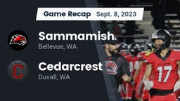 Recap: Sammamish  vs. Cedarcrest  2023