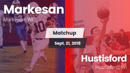 Matchup: Markesan  vs. Hustisford  2018